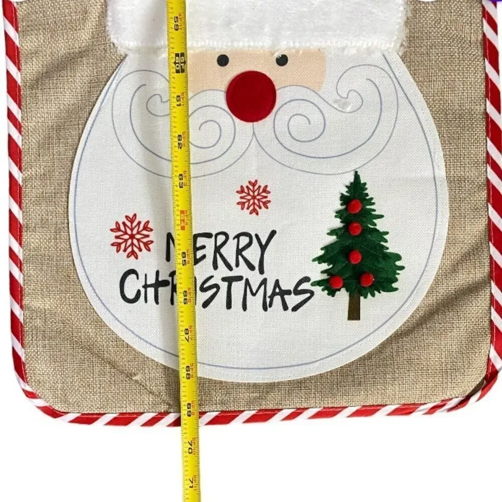 Table Runner Santa 69.5” New Holiday Christmas Decoration Festive Decor